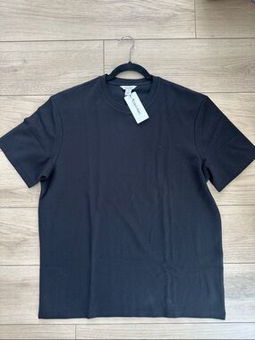 NWT Calvin Klein Men’s Waffle Tee Black Sizes M,L